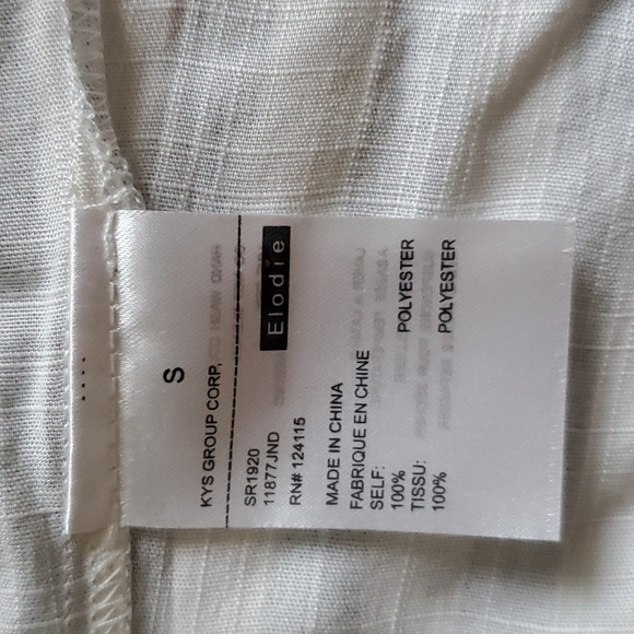 ELODIE SEERSUCKER OPEN BLAZER - Picture 7 of 7